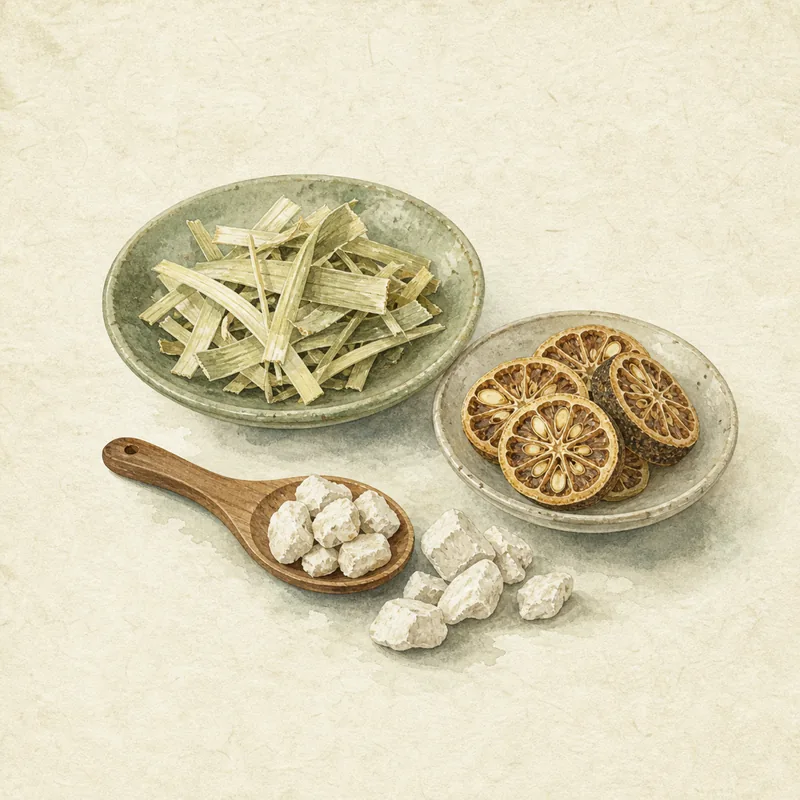 竹茹温胆湯(ちくじょうんたんとう)のイメージ