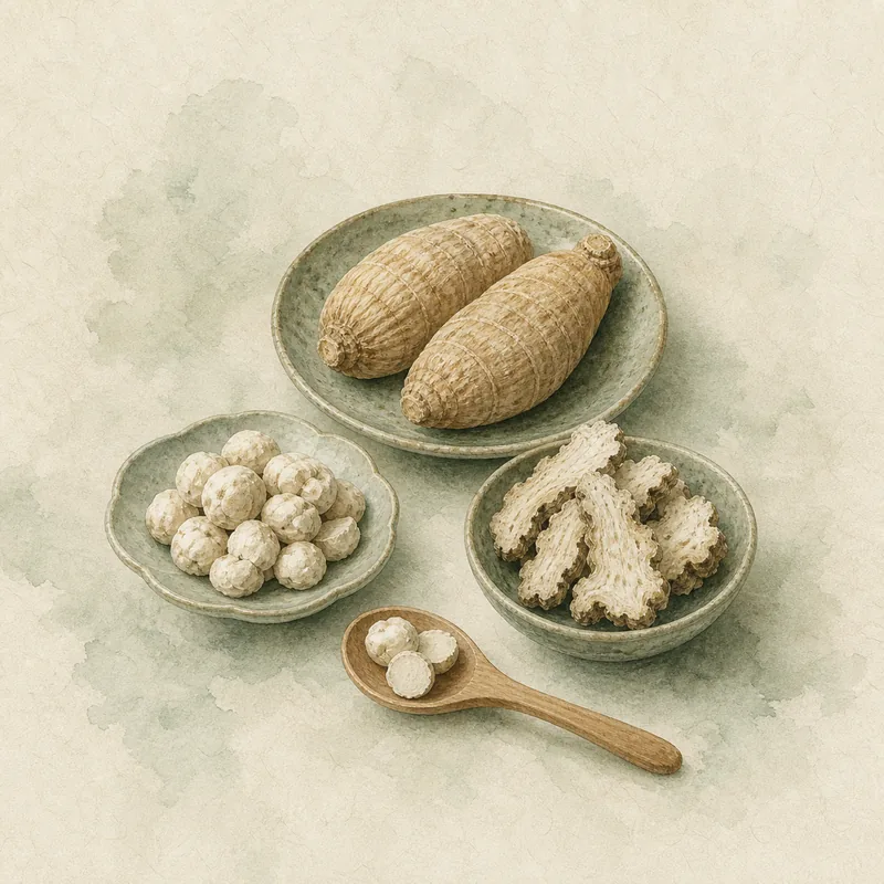 半夏白朮天麻湯(はんげびゃくじゅつてんまとう)のイメージ