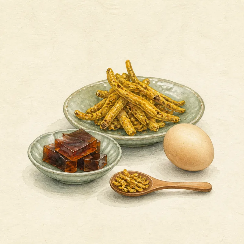 黄連阿膠湯(おうれんあきょうとう)のイメージ
