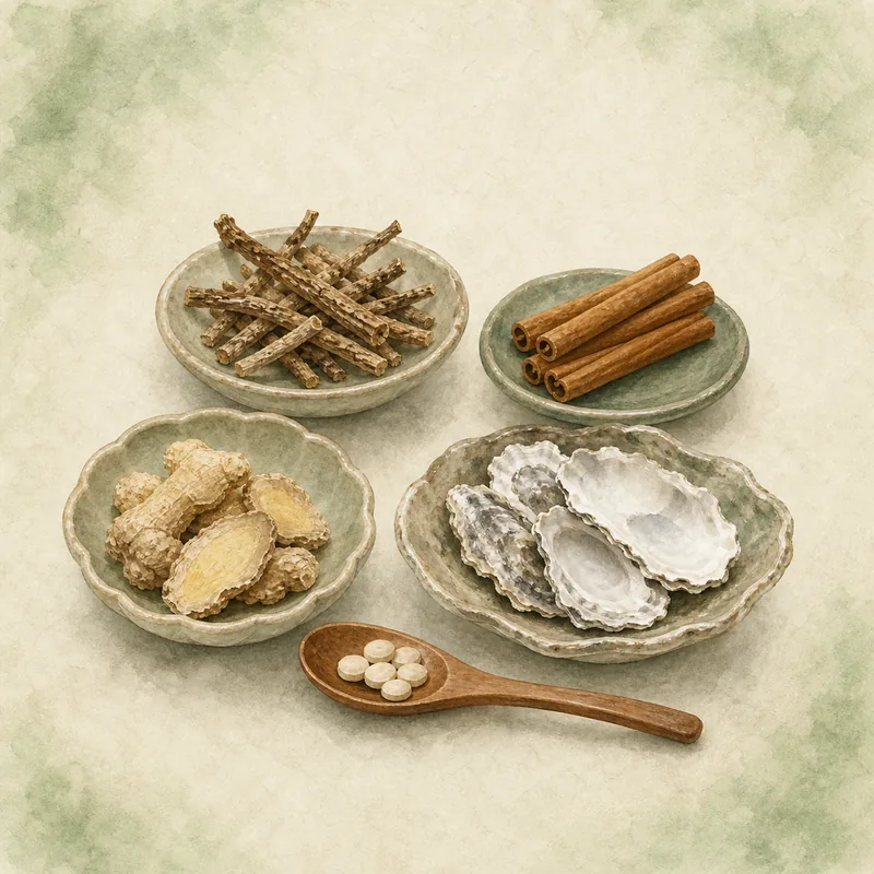 柴胡桂枝乾姜湯(さいこけいしかんきょうとう)のイメージ