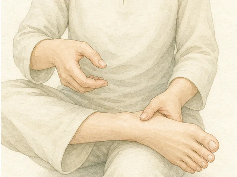 行間の押し方 4:同じ速さで戻す