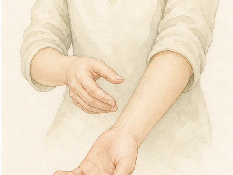 列缺の押し方 4:同じ速さで戻す