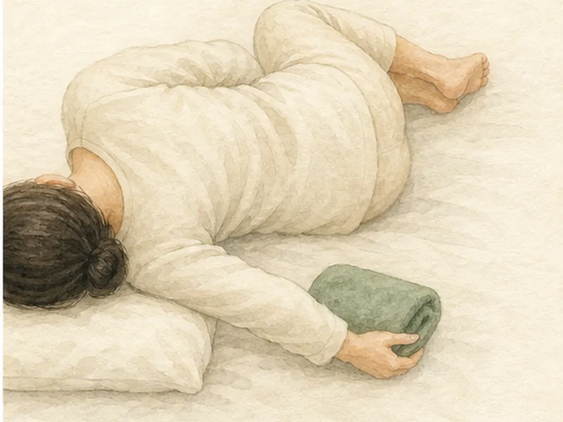 心兪の押し方 4:そっと外す