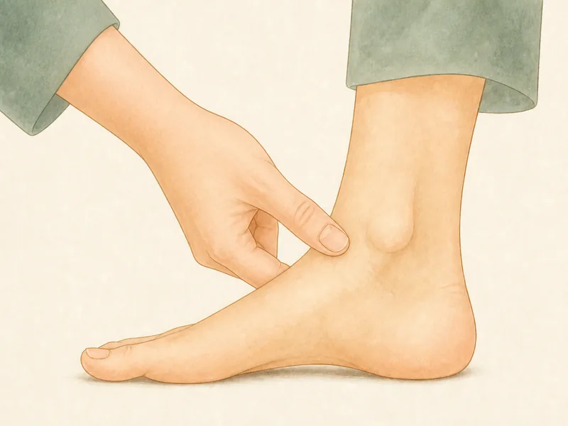 照海の押し方 2:指を当てる